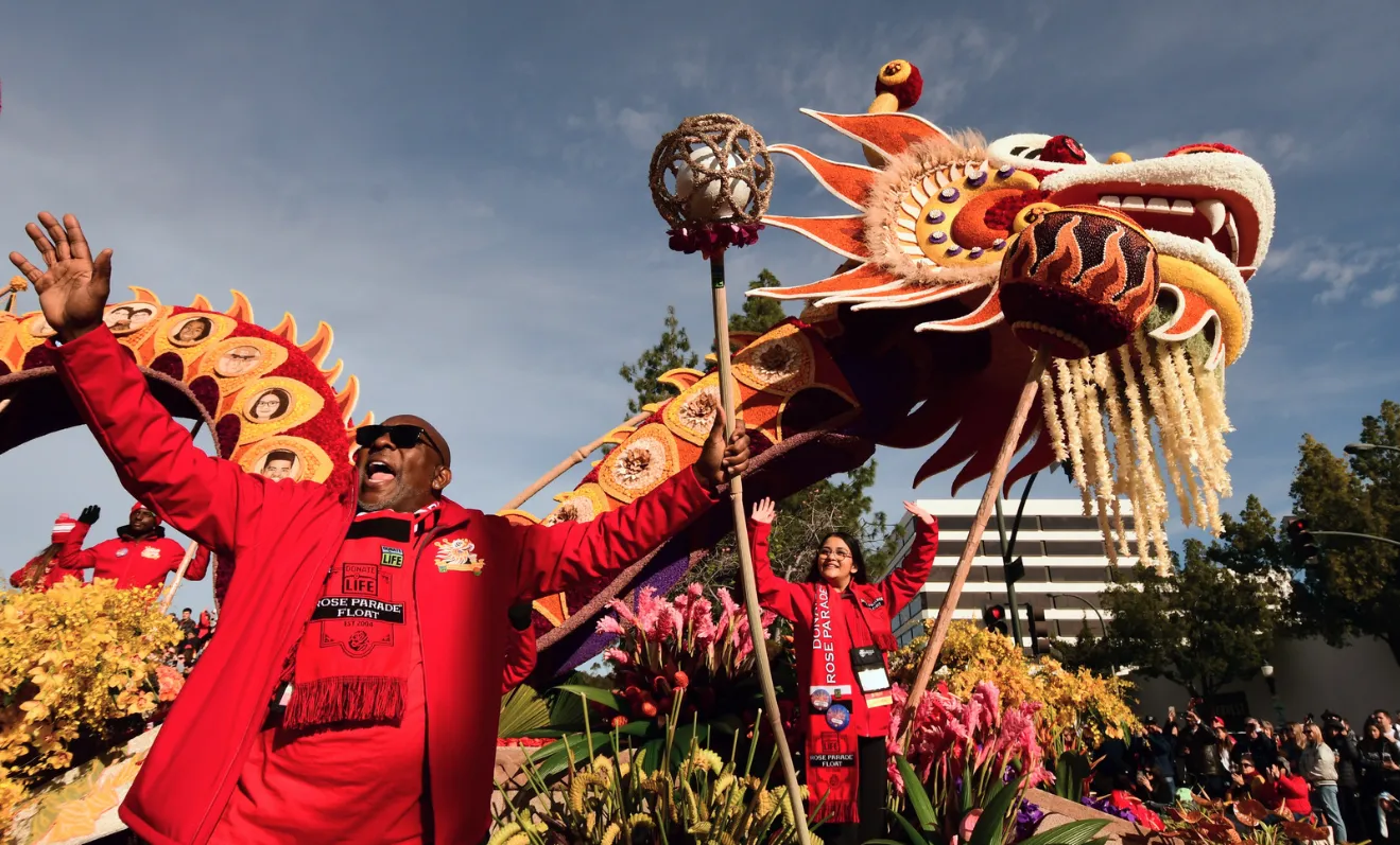 Donate Life Rose Parade Float