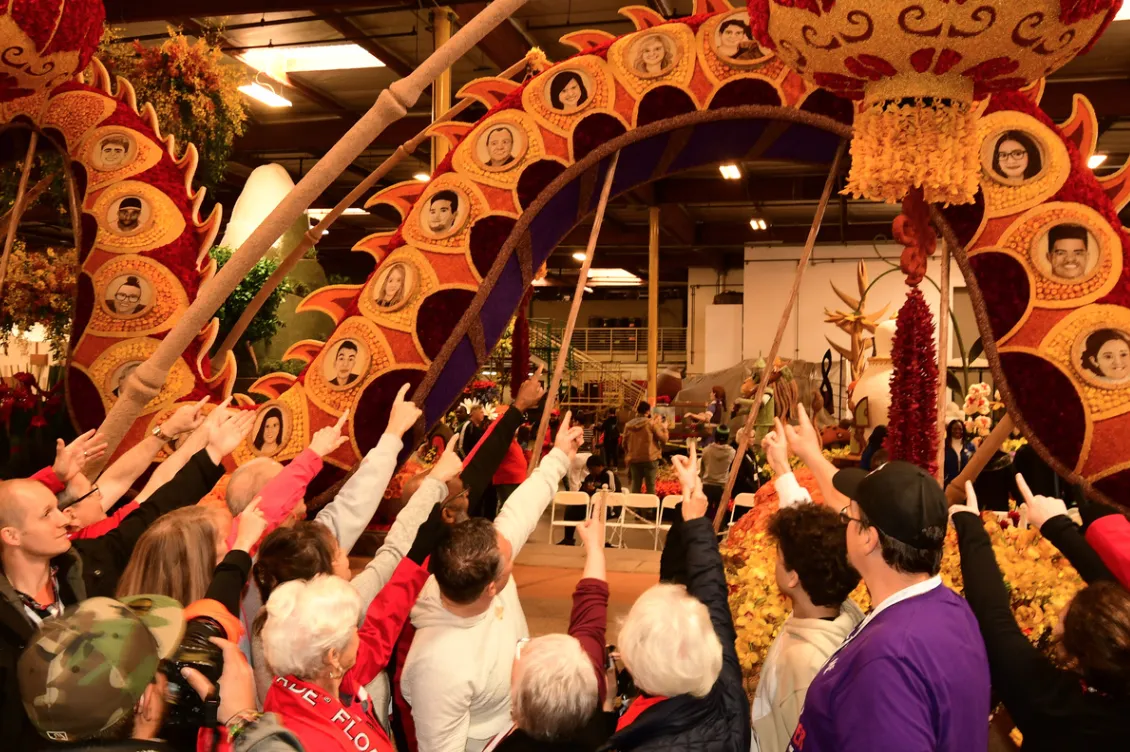 Donate Life Rose Parade Float